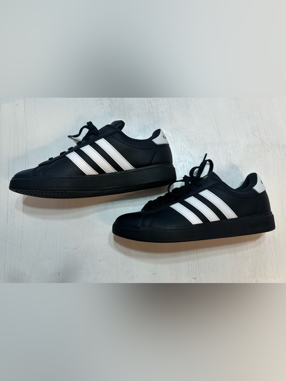 Adidas Grand Court 2.0 Cloudfoam Comfort Women’s Sneakers Black White 10.5 - Picture 4 of 11